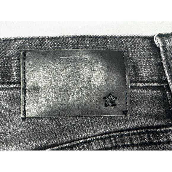 John Varvatos USA Men's Bowery Slim Straight Gray Denim Jeans - Size 32 (33x29) - Picture 3 of 6